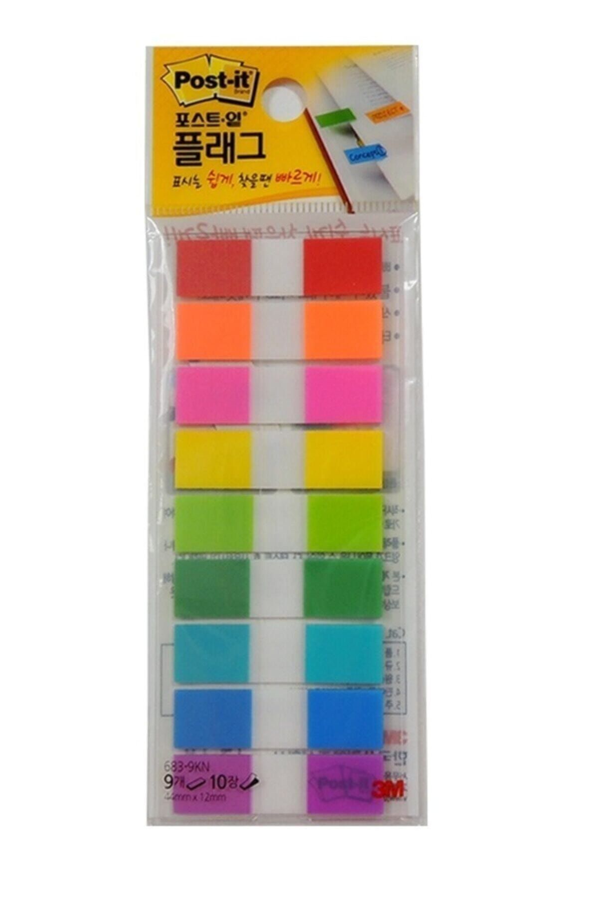 Postit Ayraç 683-9 Kn Işaret Bandı 12x44 Mm 520800448400