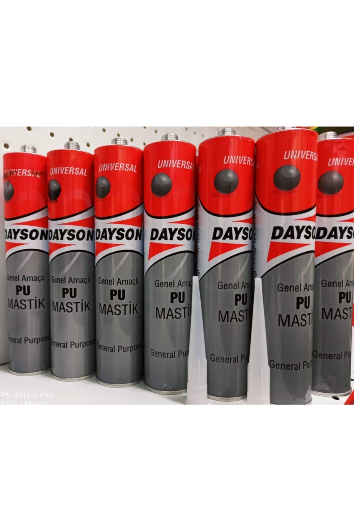DAYSON Mastik Silikon Güçlü Yapıştırıcı 280 Ml Gri