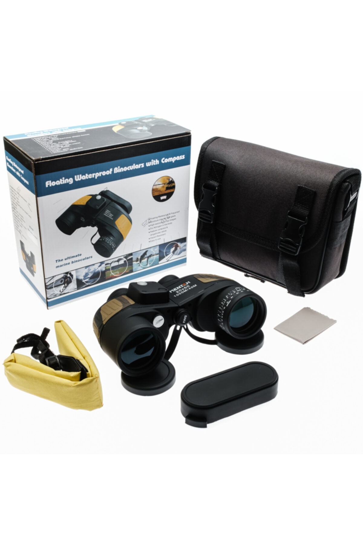 OZCMAX Mentch 20x50 Pro Dürbün Perma Focus Netleme Su Geçirmez Siyah