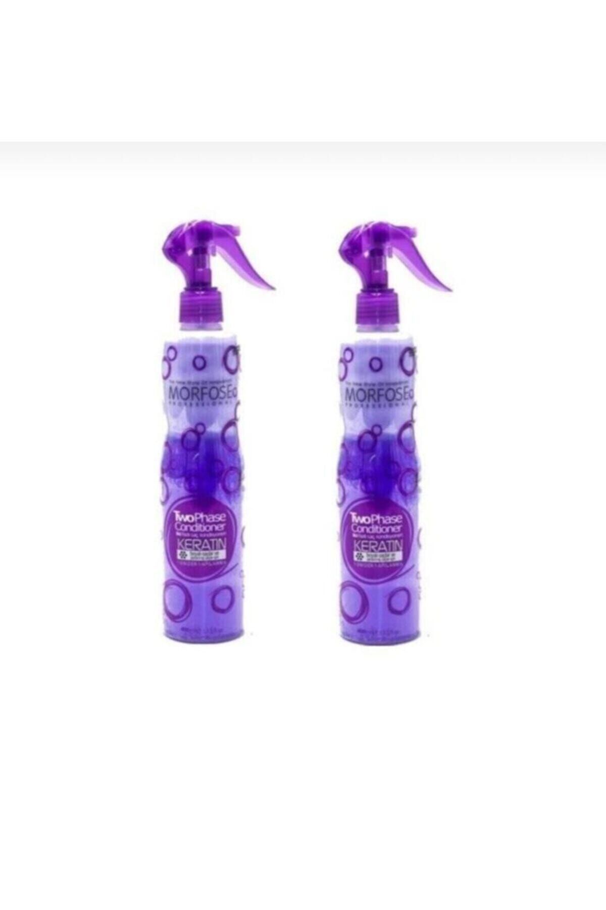 Morfose Keratin Içeren Çift Fazlı Sprey Fön Suyu 2 X 400 ml