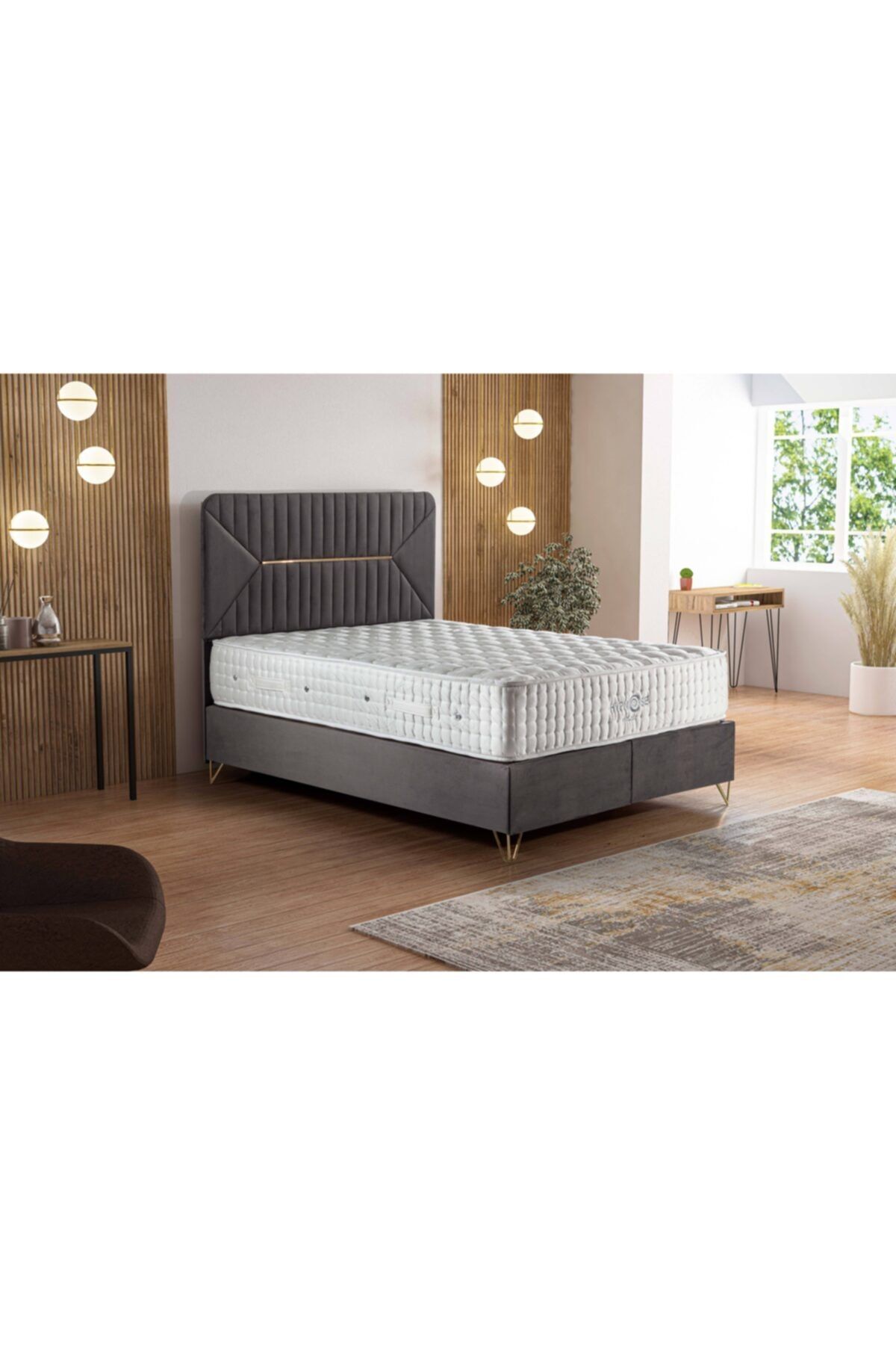 SLEEPBUCKS Hypnose Set Baza Başlık Pocket Yaylı Visco Yatak