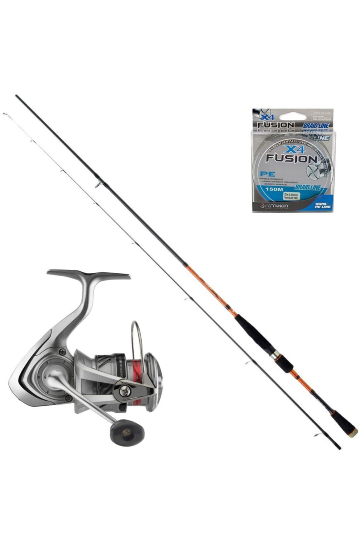 DAIWA New Crossfire Serisi Tatlı Ve Tuzlu Suya Uygun Pro Olta Seti