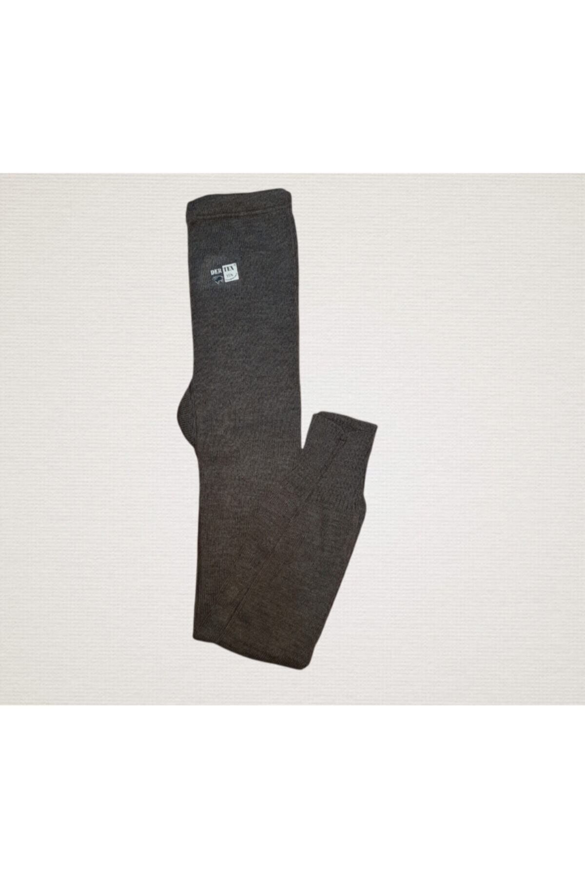 DERTEX Unisex Siyah Alt Yün Içlik
