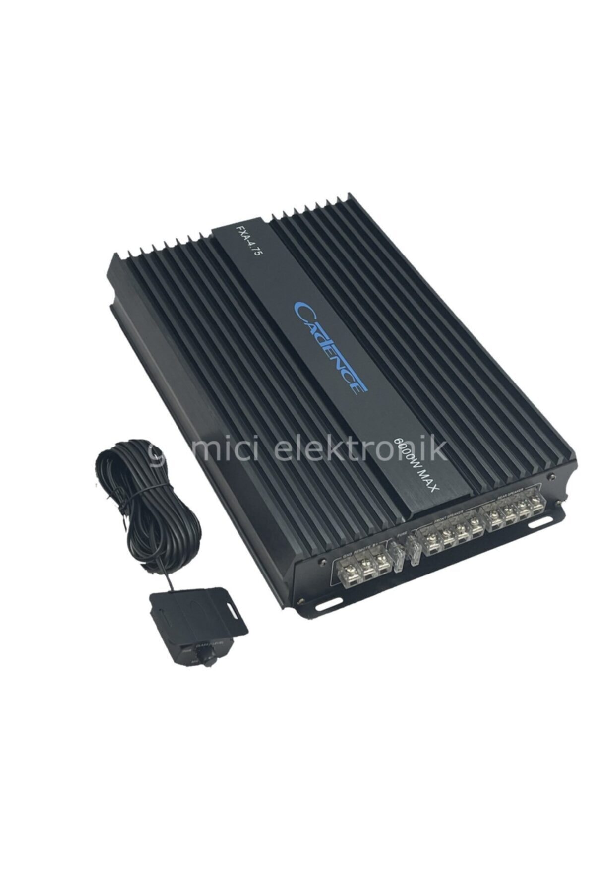 Cadence Fxa475 6000 Watts Hıgh Power Car Amplıfıer