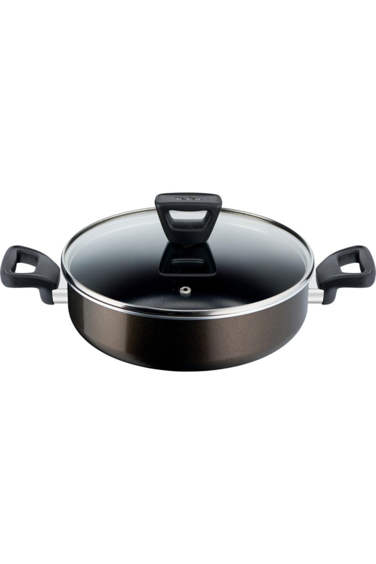 TEFAL Titanyum 2x Xl Difüzyon Tabanlı 26 Cm Kısa Tencere