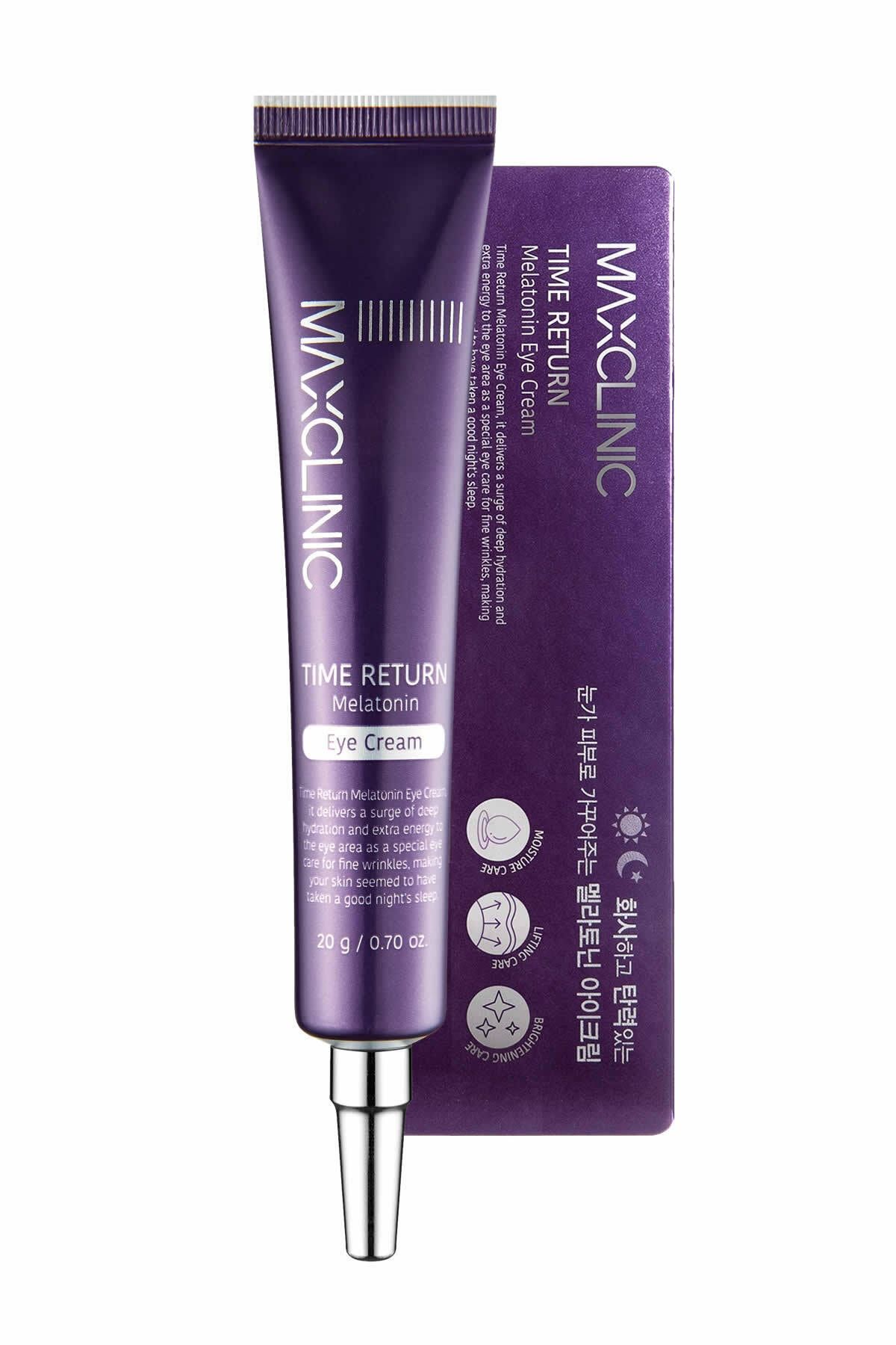 MAXCLINIC Melatonin Ve Hyalüronik Yaşlanma Ve Yorgunluk Izlerine Karşı Time Return Eye Cream