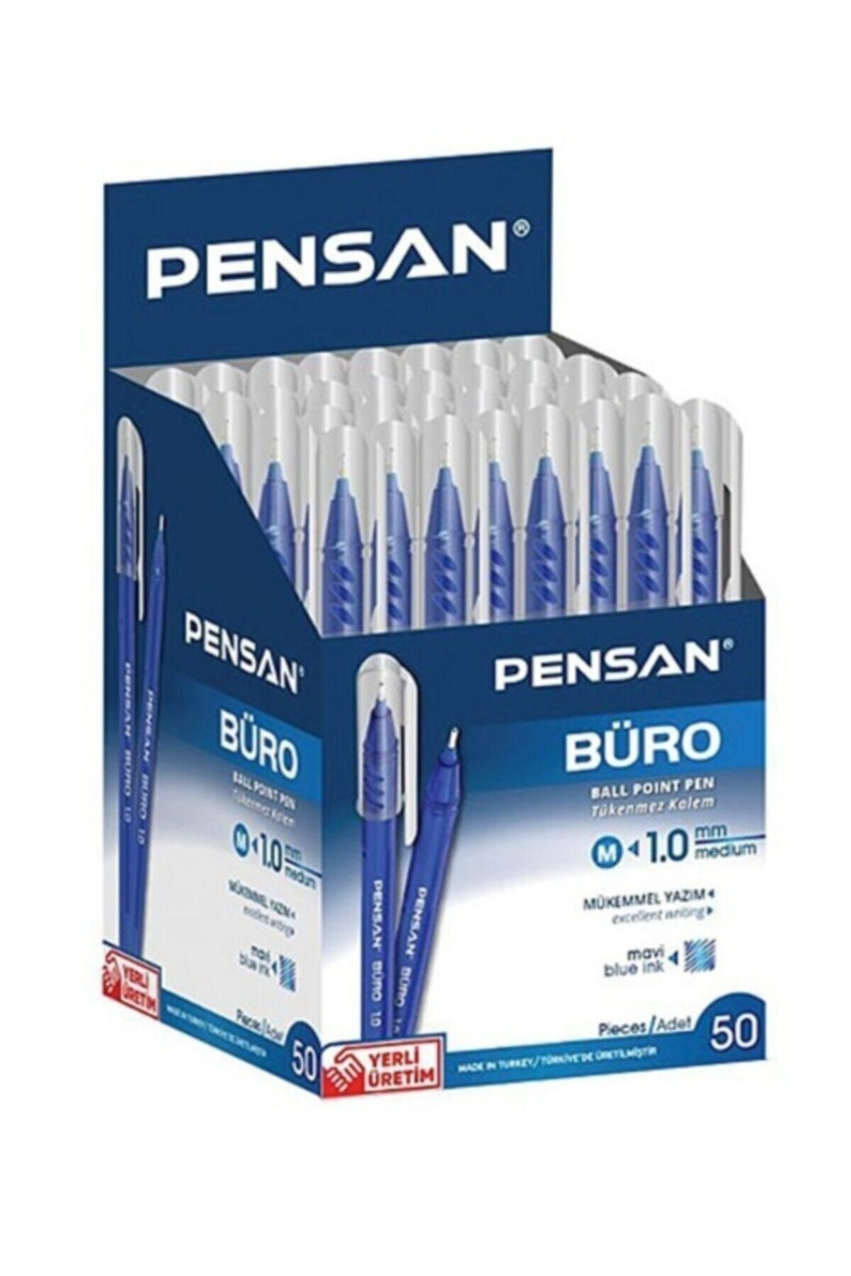 Pensan Büro Tükenmez 1mm 2270 Mavi