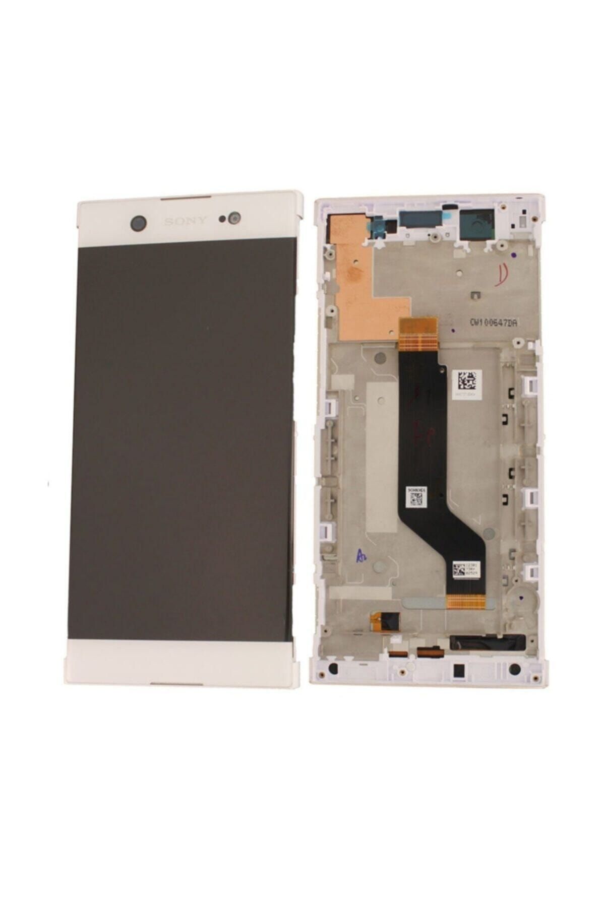 Parça Bankası Sony Xperia Xa1 Ultra Lcd Ekran Dokunmatik Çıtasız Beyaz