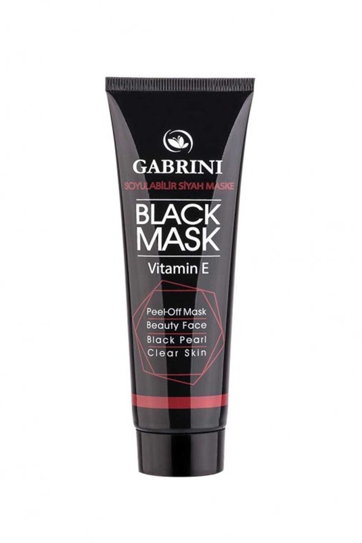 Gabrini Soyulabilir Siyah Maske - Black Mask