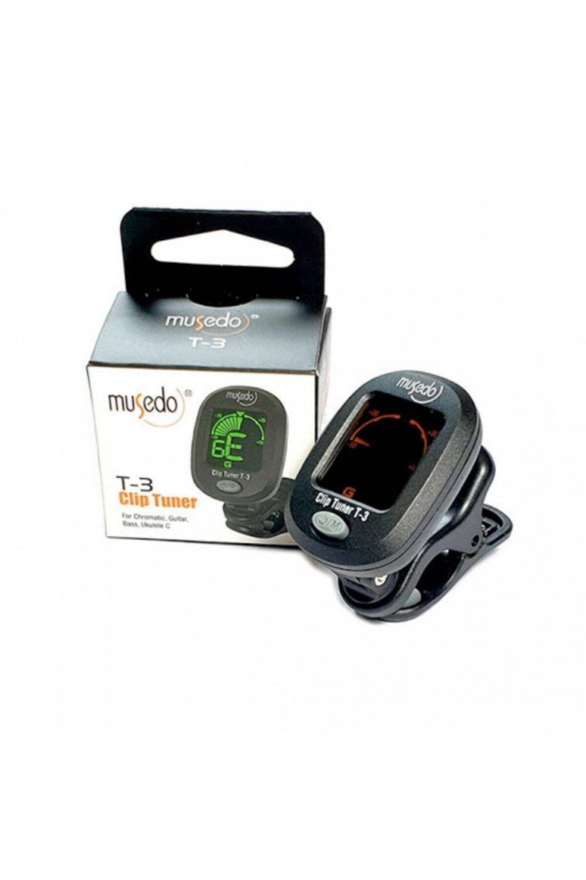 Musedo T-3 Clip-on Tuner Akort Aleti