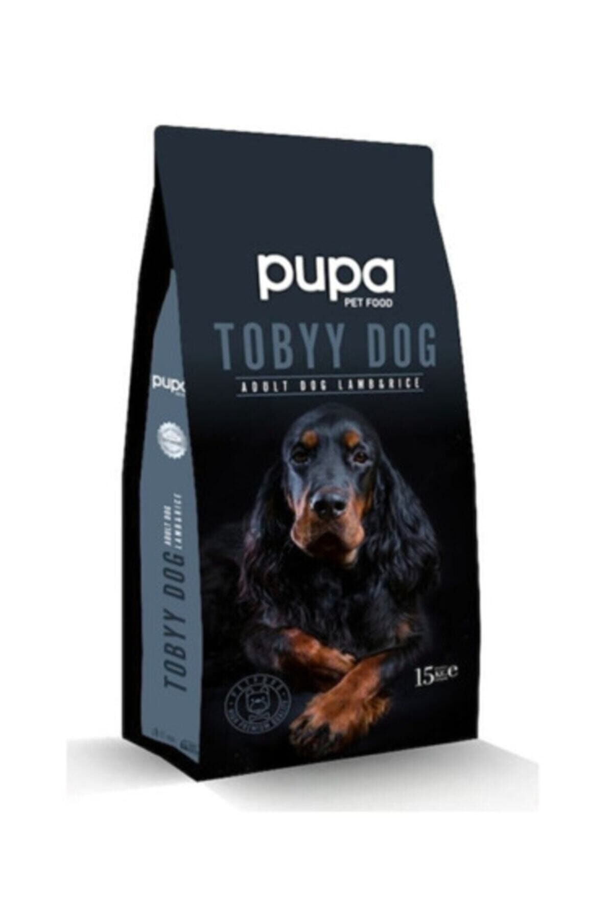 ESYEM PUPA Köpek Maması Pupa Tobby Dog Kuzu Etli Pirinçli Yetişkin Köpek Maması 15 Kg
