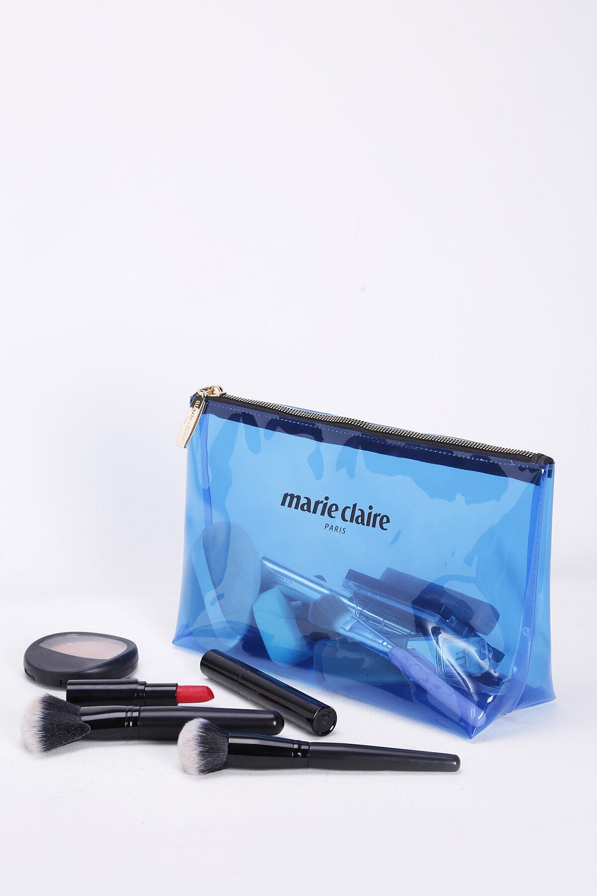 Marie Claire Kadın Mavi Makyaj Çantası Krista Mc212111106