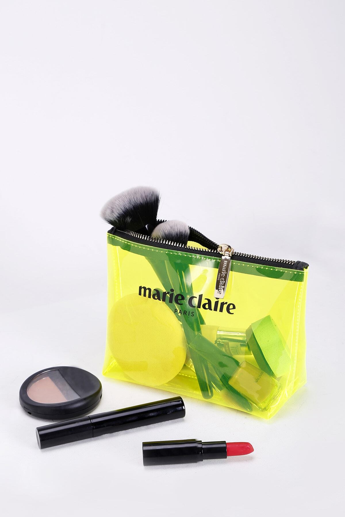 Marie Claire Kadın Sarı Makyaj Çantası Alvino Mc212111164