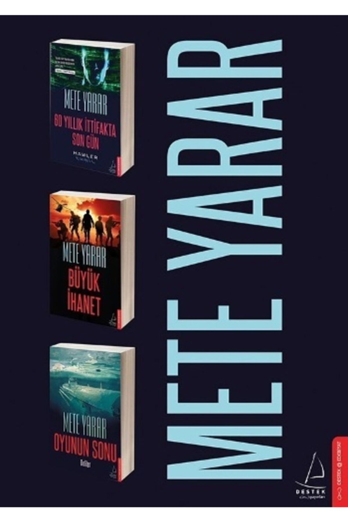 köksal kitabevi Mete Yarar Seti (3 Kitap Takım)