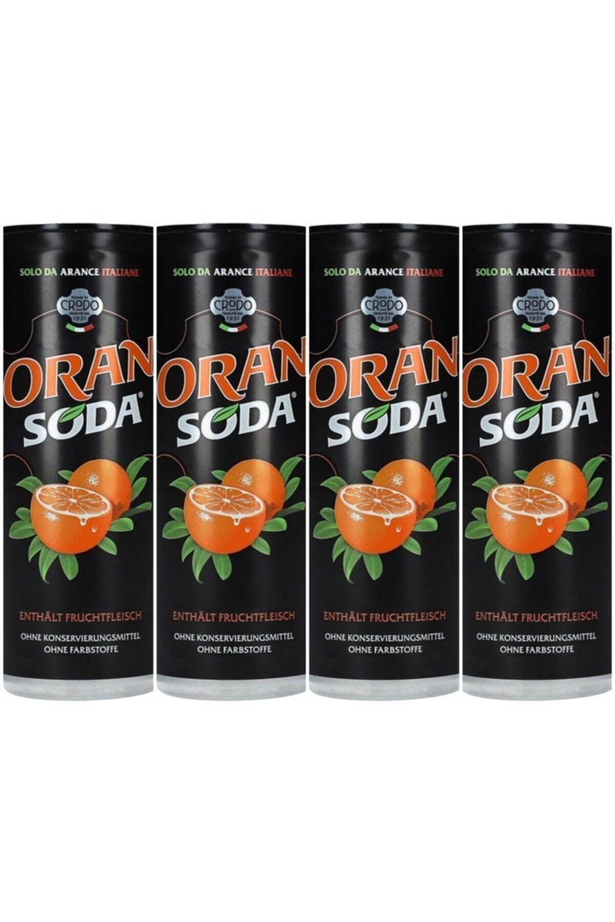 Terme Di Crodo Oran Soda 33cl 4 Adet