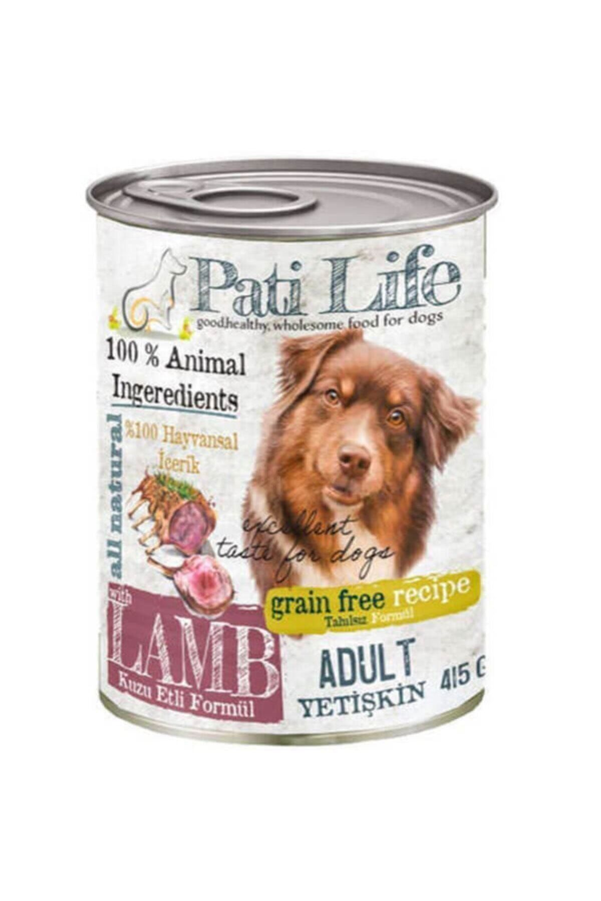 Pati Life Kuzu Etli Köpek Konservesi 415 gr x 24 Adet