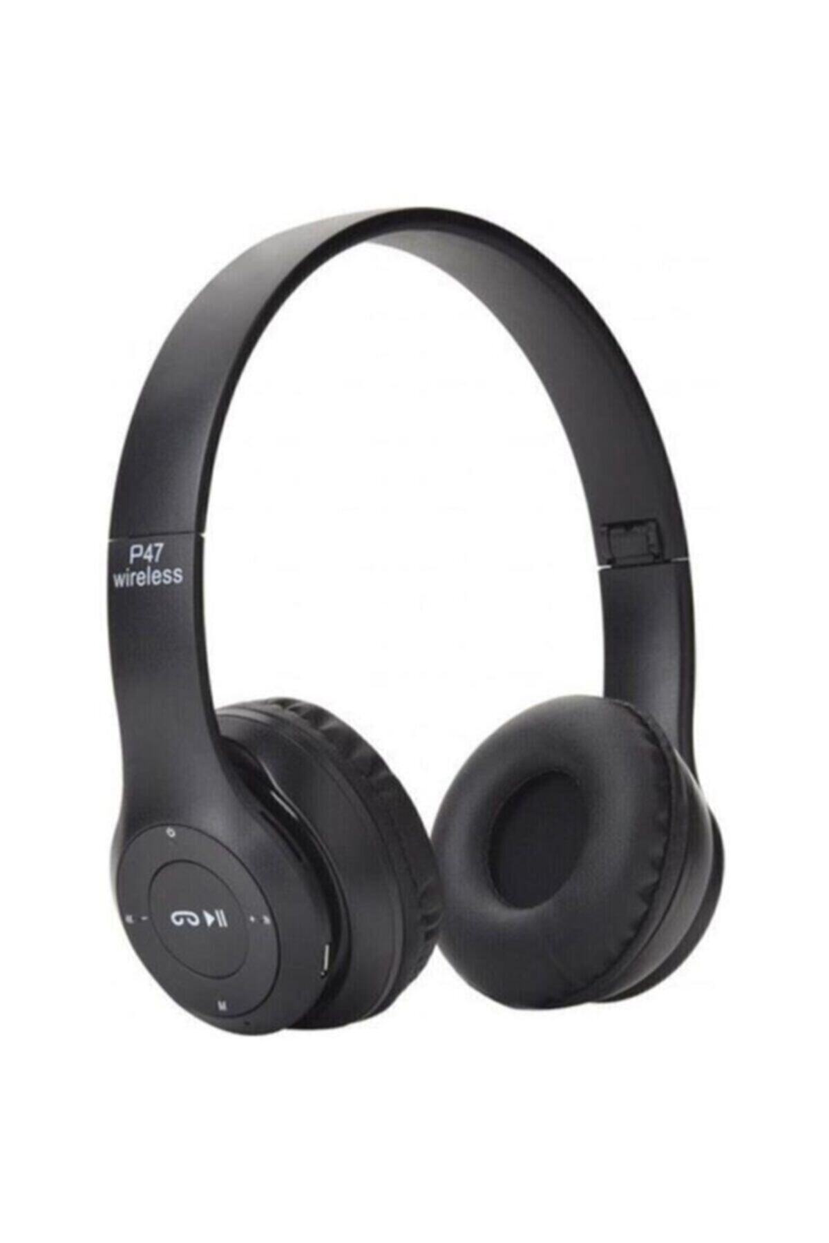 Altunga P47 Siyah Katlanalabilir 5.0 Edr Kablosuz Bluetooth Kulaklık