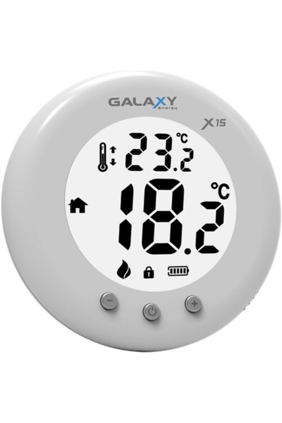 GALAXY Energy Galaxy X15 Beyaz Kablosuz Dijital Oda Termostatı - Restoyapı