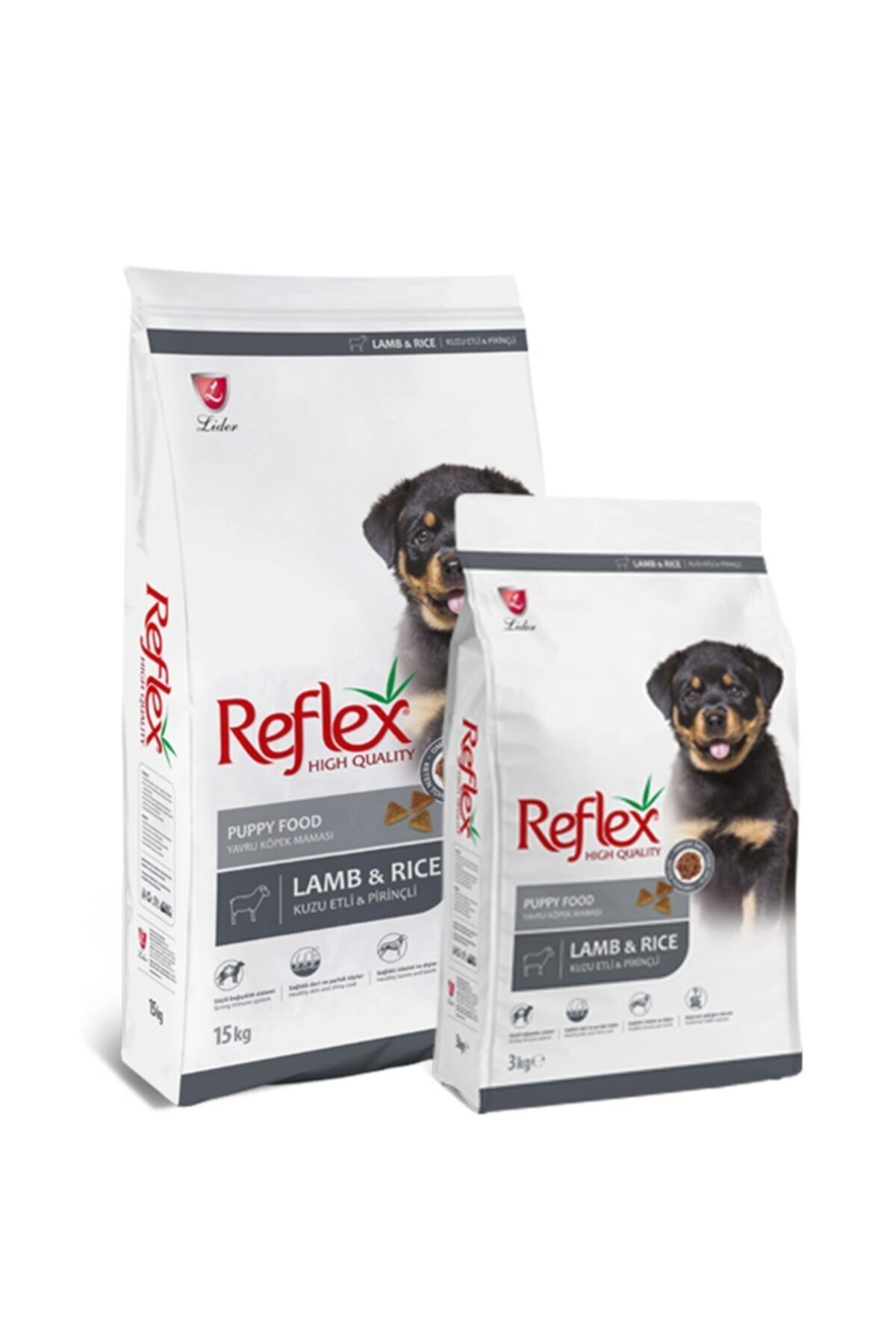 Reflex Puppy Kuzu Etli Yavru Köpek Maması 3 Kg