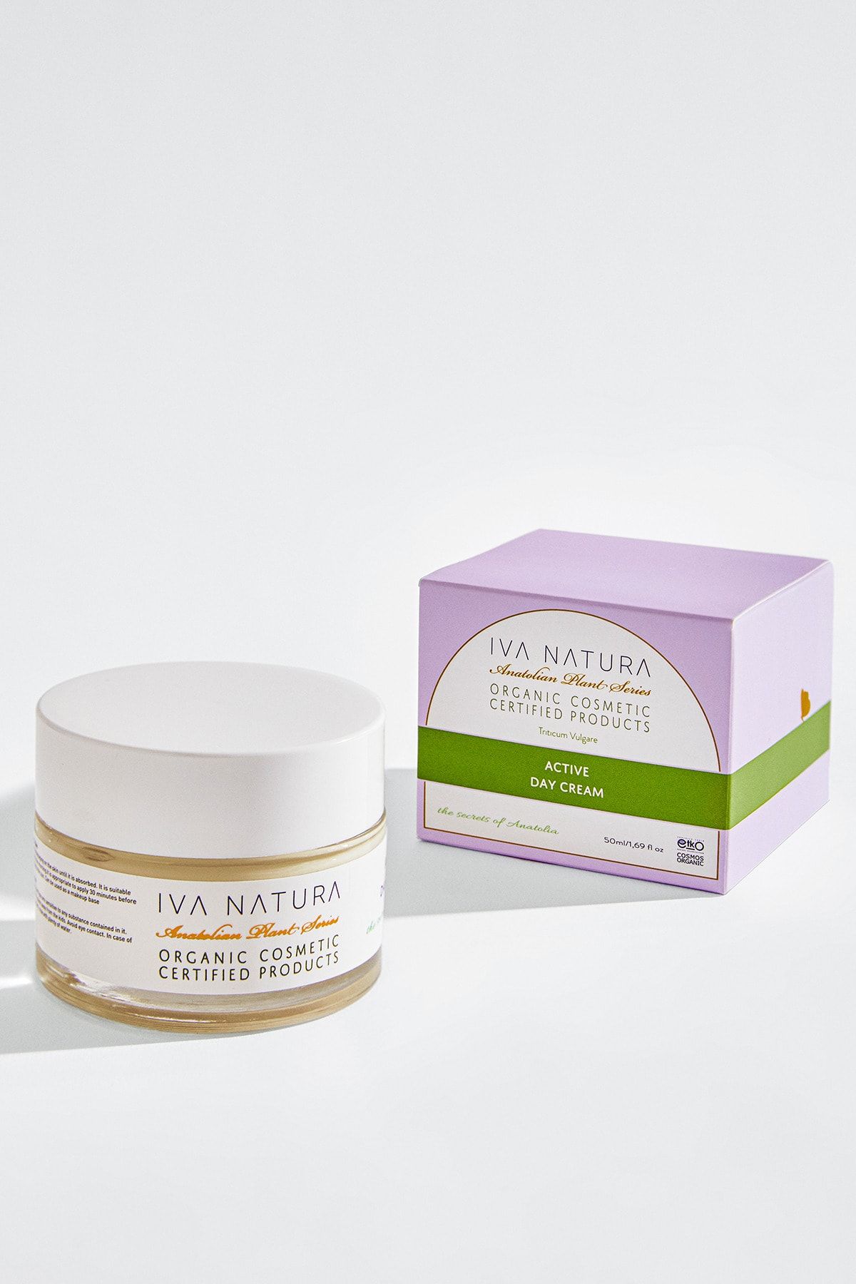 Iva Natura Organik Nemlendirici Gündüz Kremi Buğday Ruşeymi Ve Mürver Özlü 50 ml
