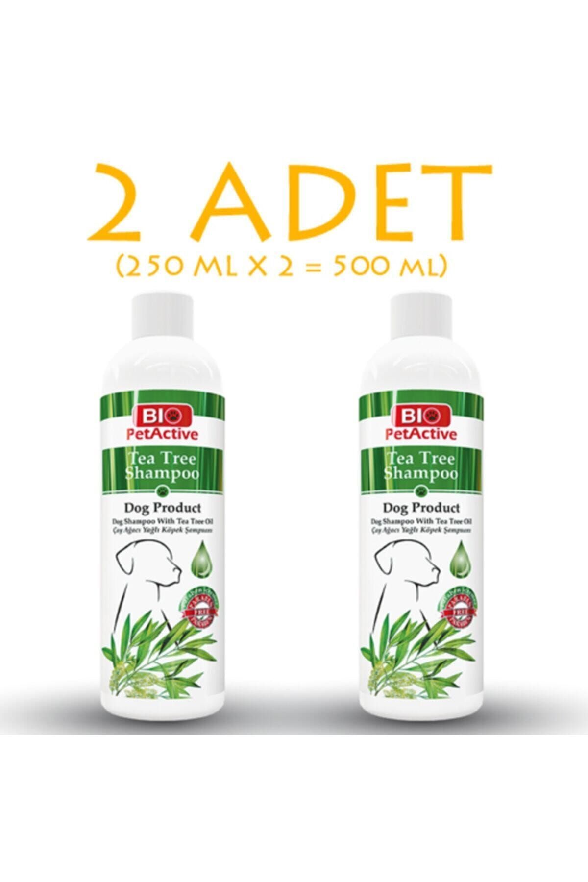 Bio PetActive Çay Ağacı Özlü Köpek Yıkama Şampuanı 250 Ml X 2 Adet