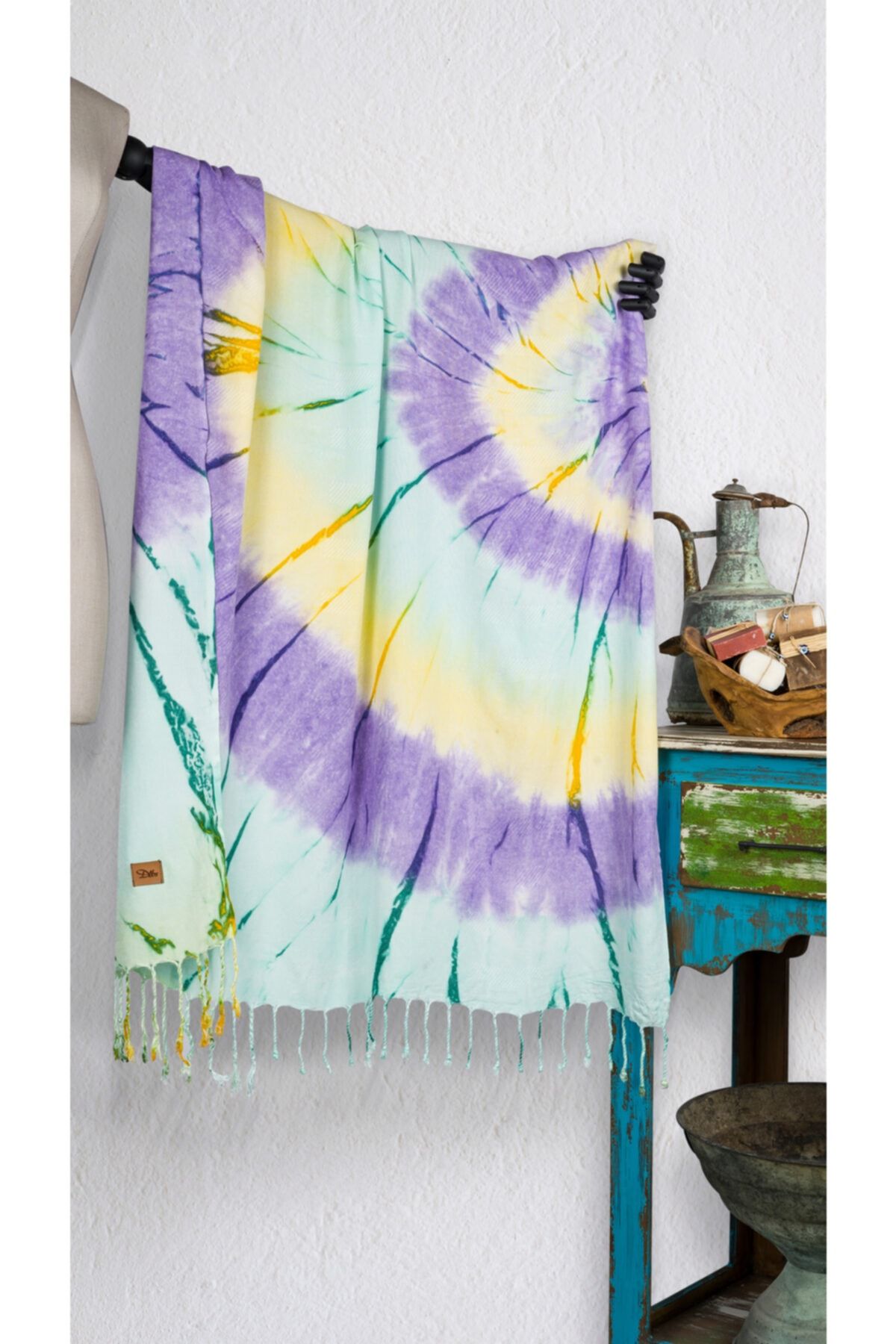 DLBS Handmade Tıe Dye Vıs. Pestemal Nım Spıral