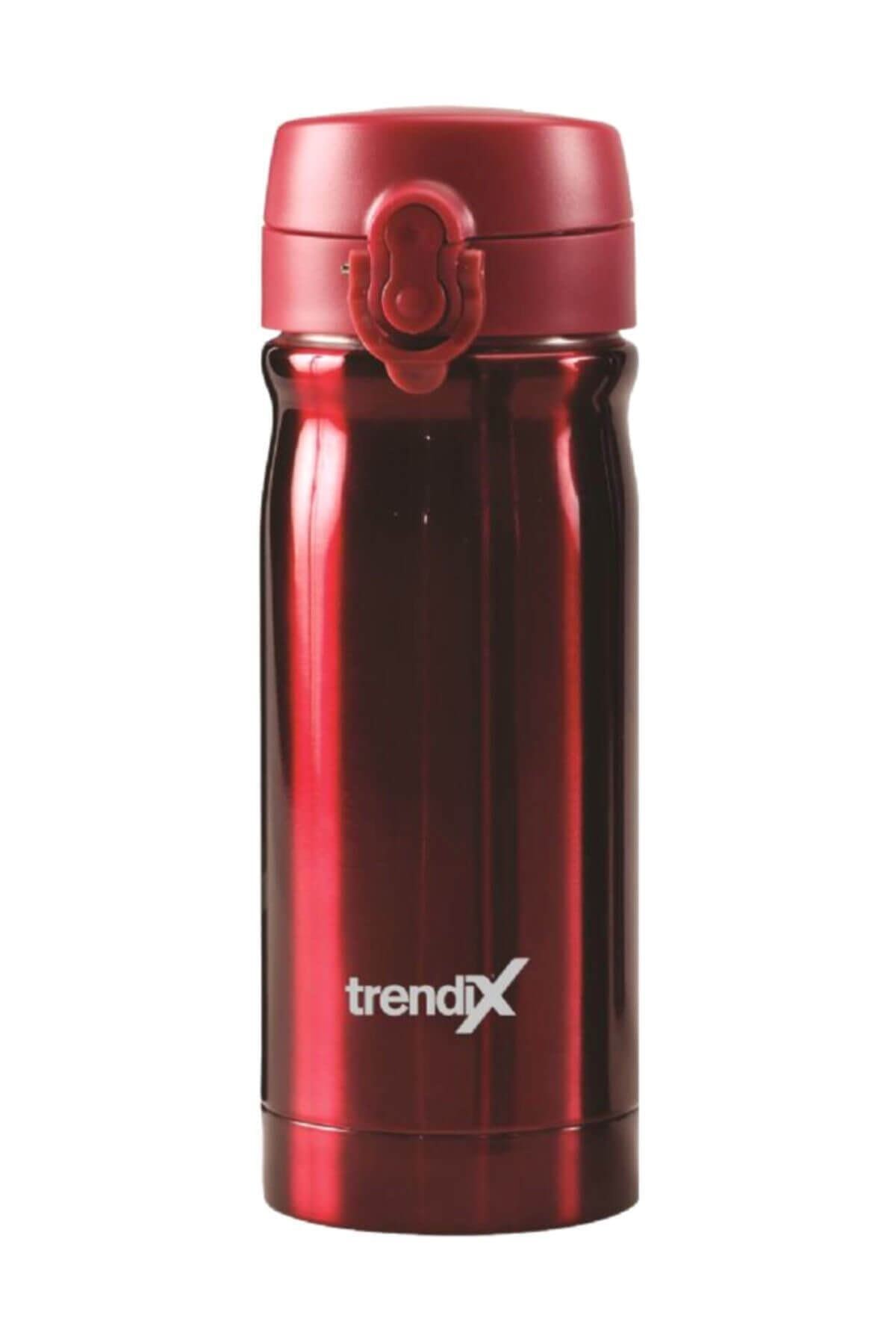 Trendix Kırmızı Çelik İçli 350 ml Termos Matara