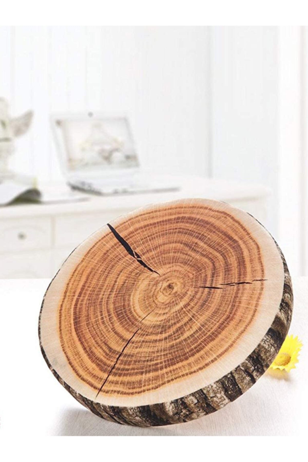 Mislina Home Kütük Desenli Oturma Minderi