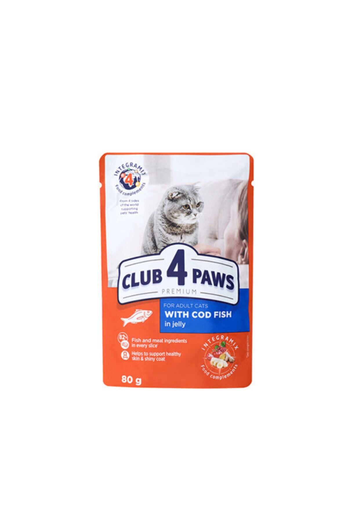 Durbuldum Club4paws Morina Balıklı Prem.pouch Kedi M. 80 Gr