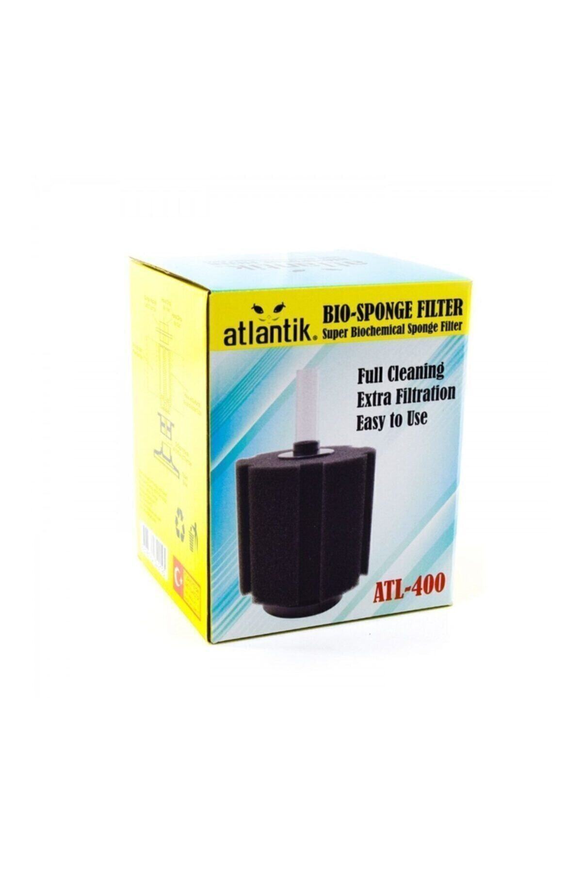 ATLANTİK At-400 Bio Akvaryum Pipo Filtre Süper Biyolojik Üretim Filtresi