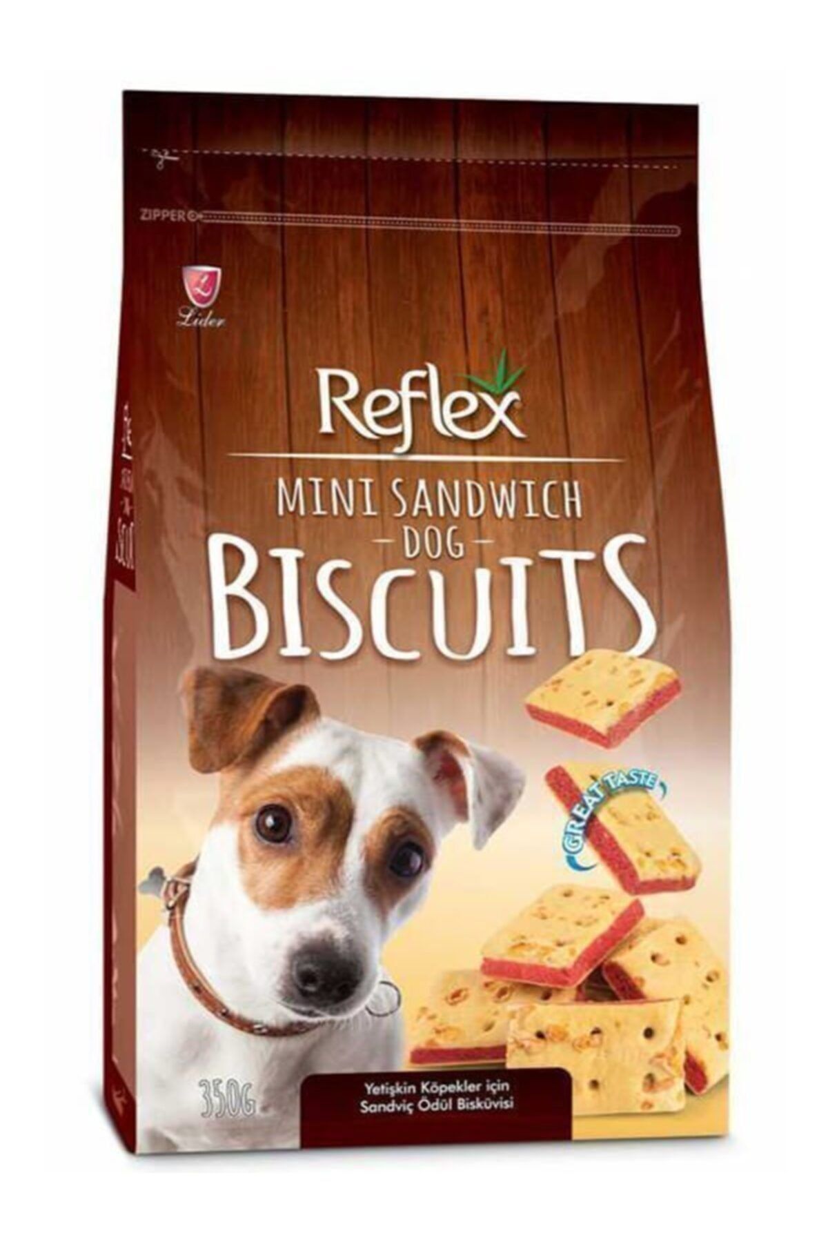 Reflex Sandviç Kare Köpek Ödül Bisküvisi 350 Gr