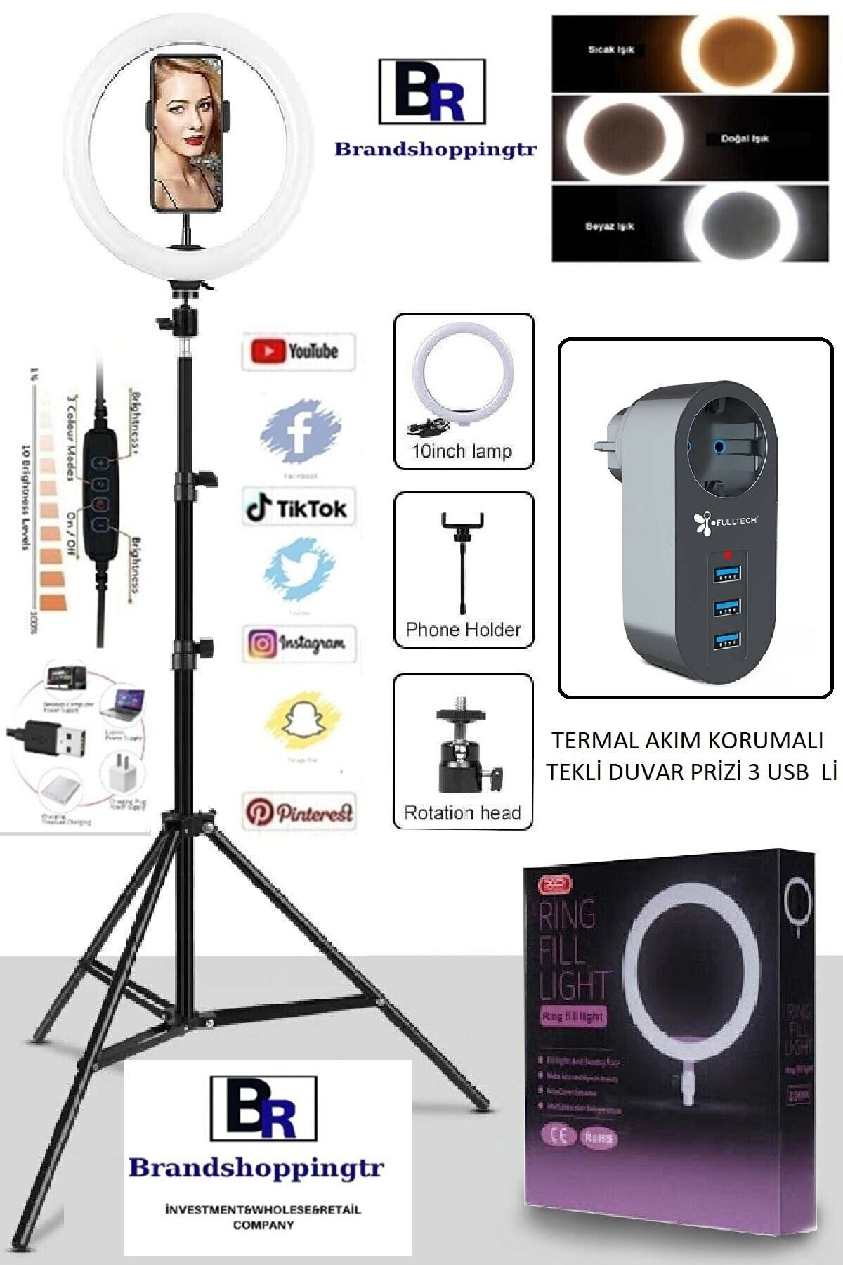 BST BRANDSHOPPİNGTR Ring Light 10\