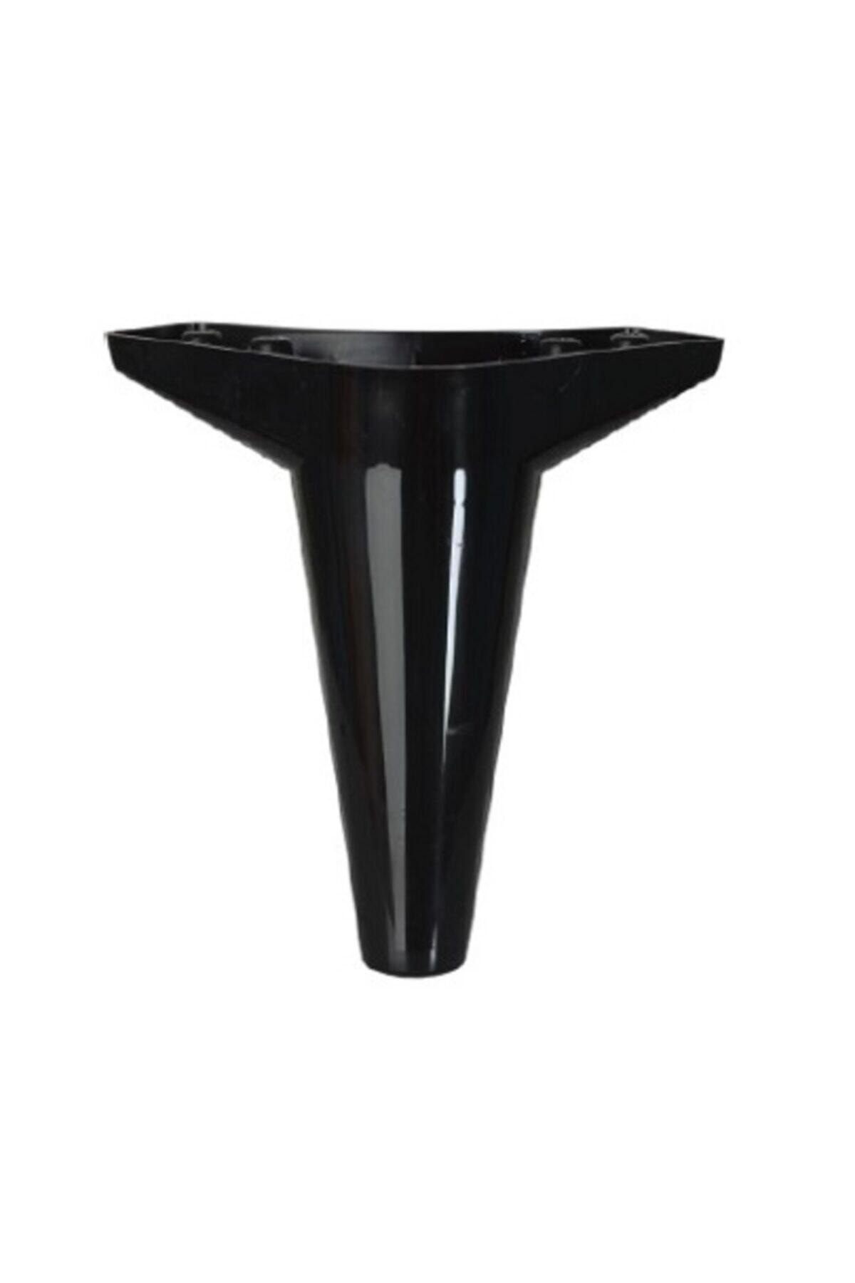 PVCBURADA Asya Siyah Ayak 15 Cm - Tv Ünitesi, Koltuk Altı , Dolap Ayağı