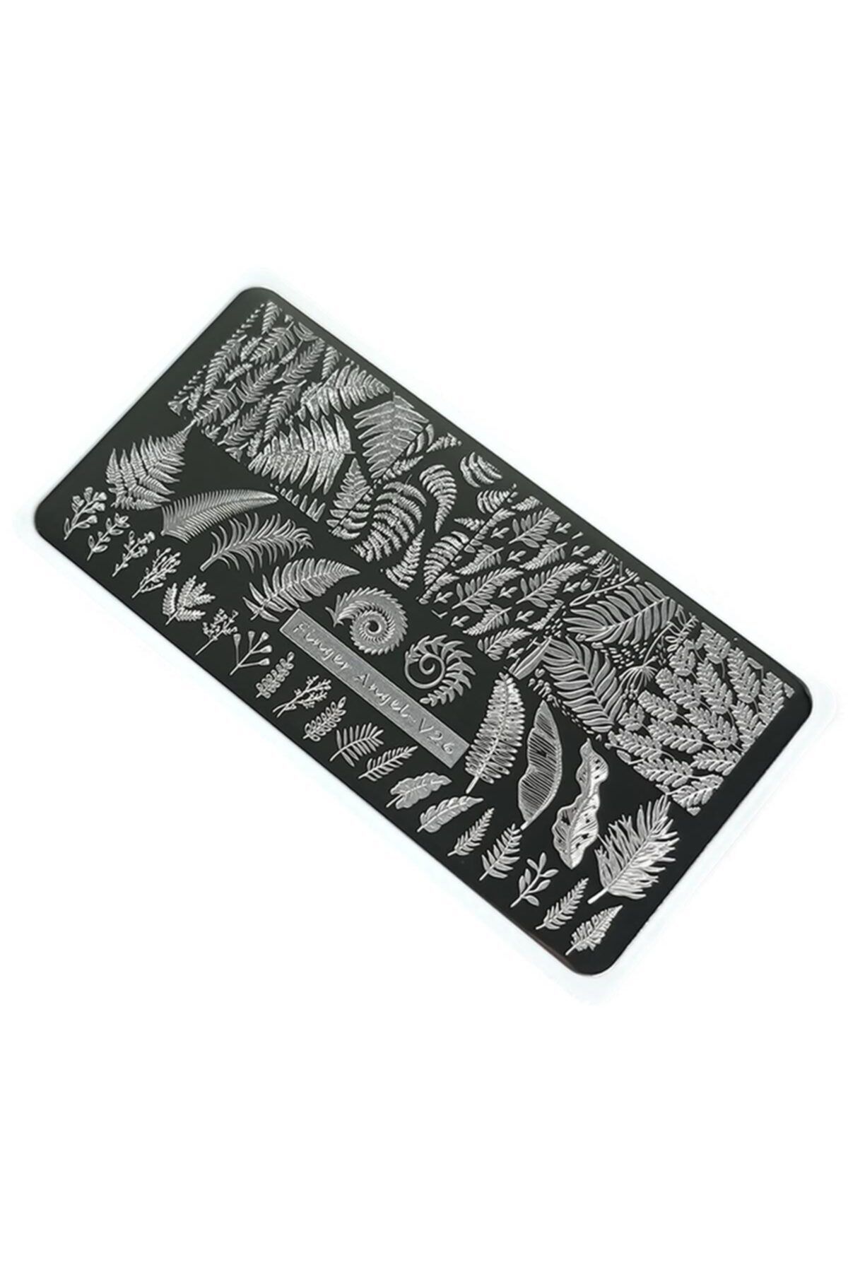 aba nails Nail Art Stamping Baskı Plakası Vv26