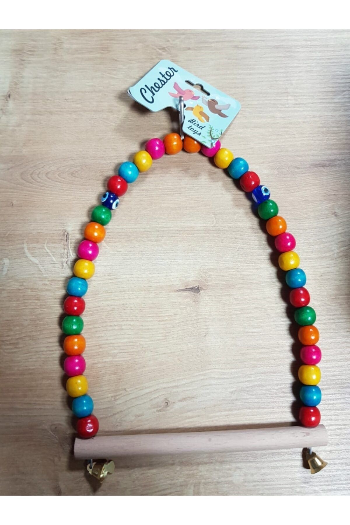 chester Ahşap Büyük Kuş Salıncağı 18cm