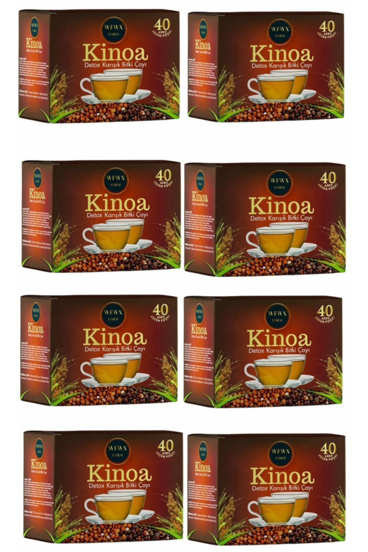 WFWX FORM Kinoa Bitkisel Zayiflama Cay 40'lı Süzen Poşet