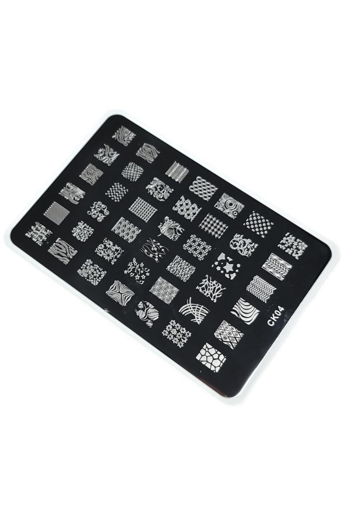 aba nails Nail Art Stamping Baskı Plakası Büyük Boy Xl Ck03