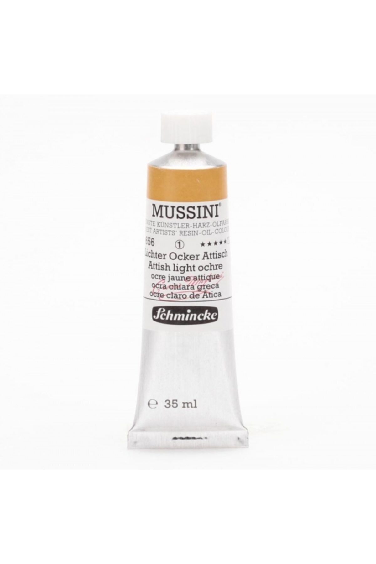 Schmincke Mussini Yağlı Boya 35ml - Attish Light Ochre 656 S.1