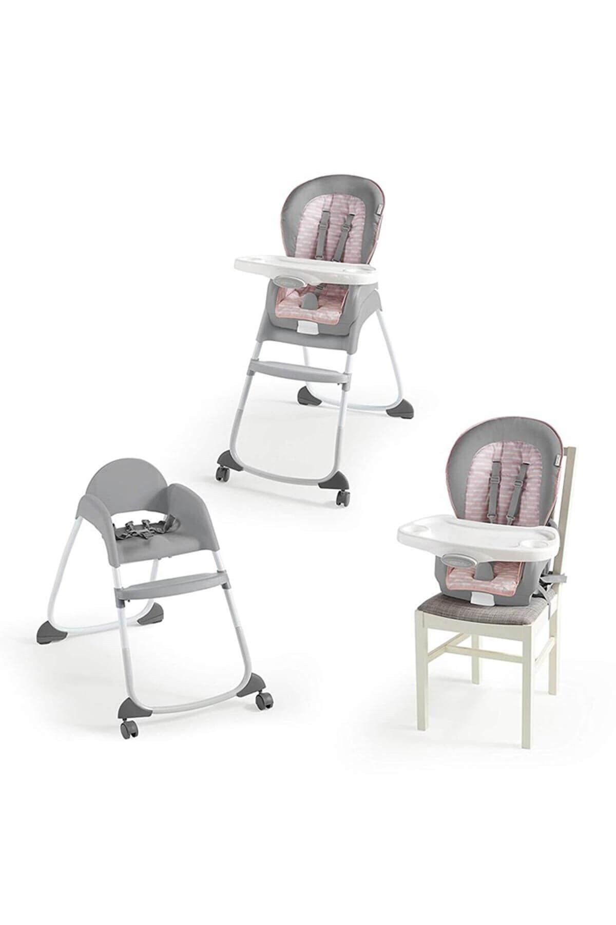 Ingenuity Trio 3-in-1 Mama Sandalyesi Flora Pembe