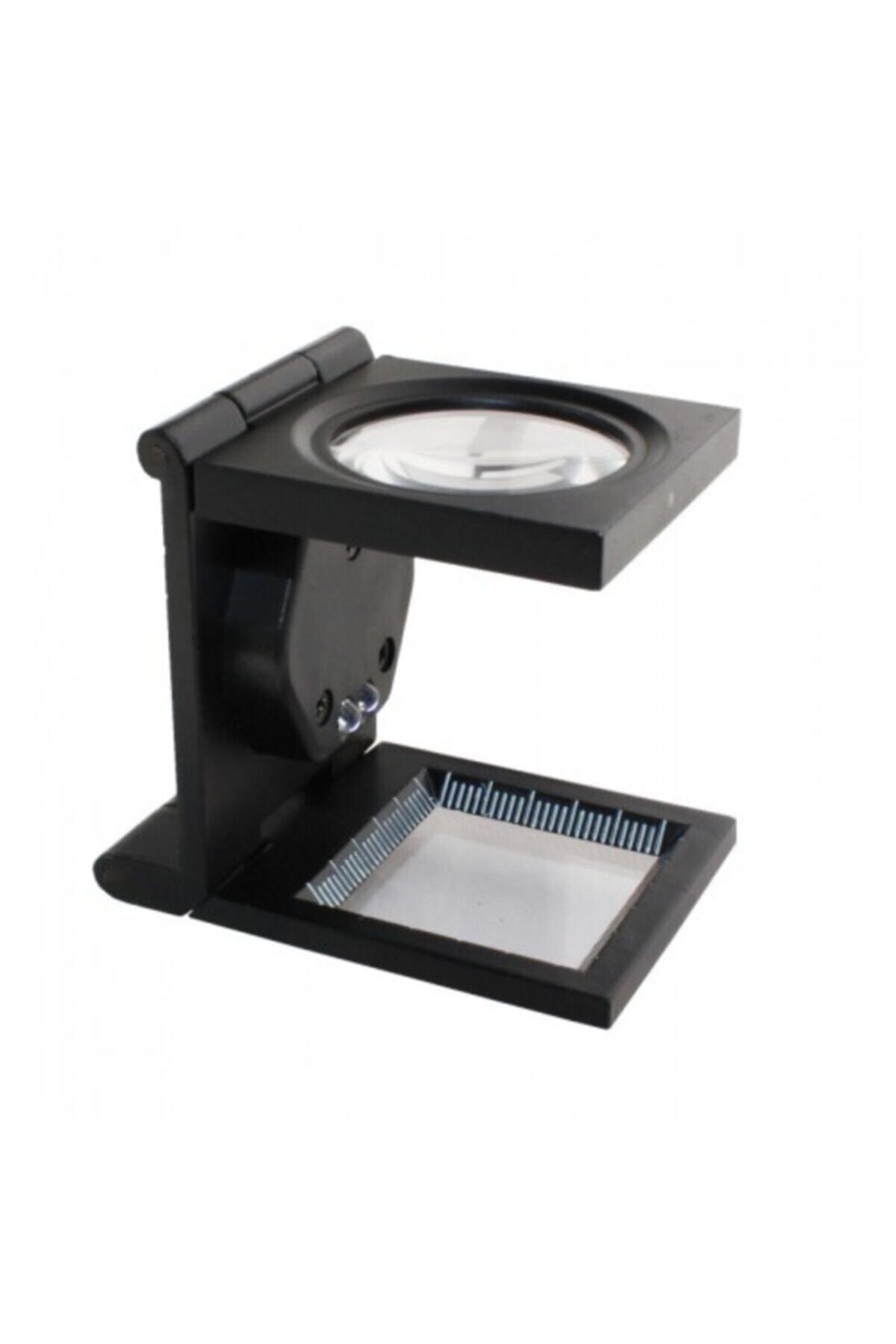 MucizeOyuncaklar 25x25 mm Full Çelik Kaplı Katlamalı Büyüteç TH-9005B