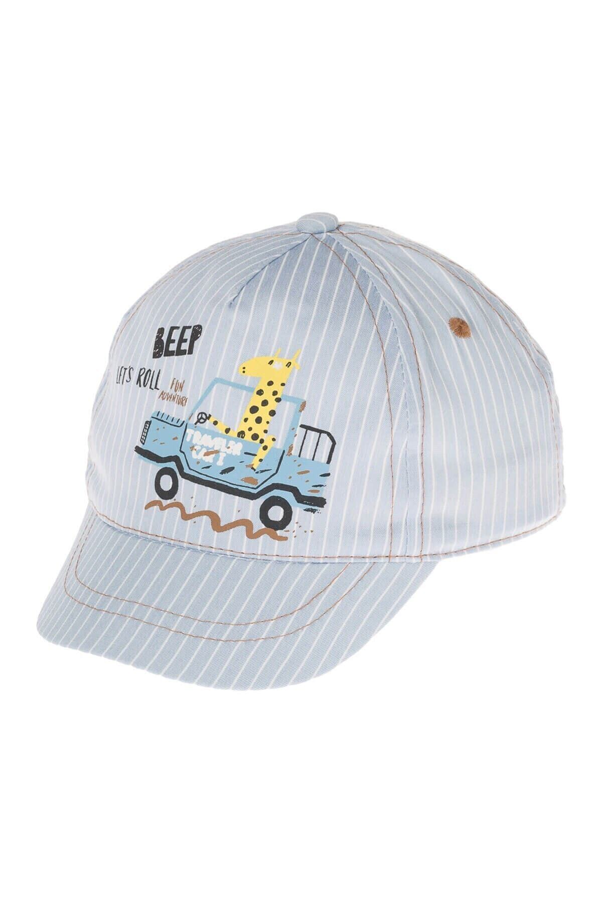 Kitti Erkek Şapka Açık Mavi Araba