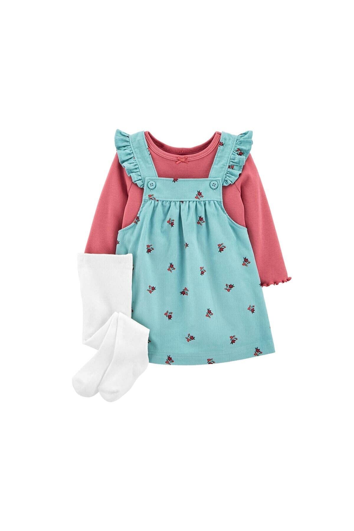 Carter's Kız Bebek Set Mavi