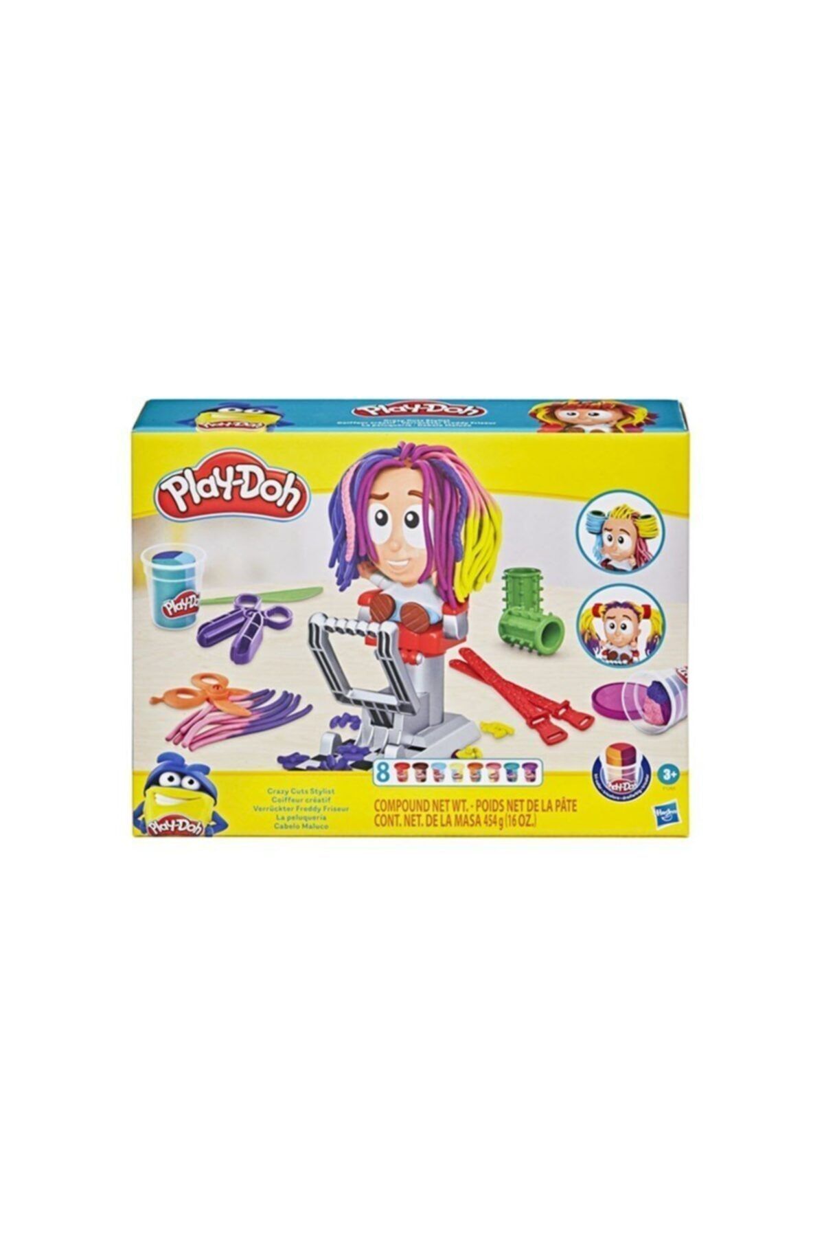 Happy Junior Play-doh Çılgın Kuaför