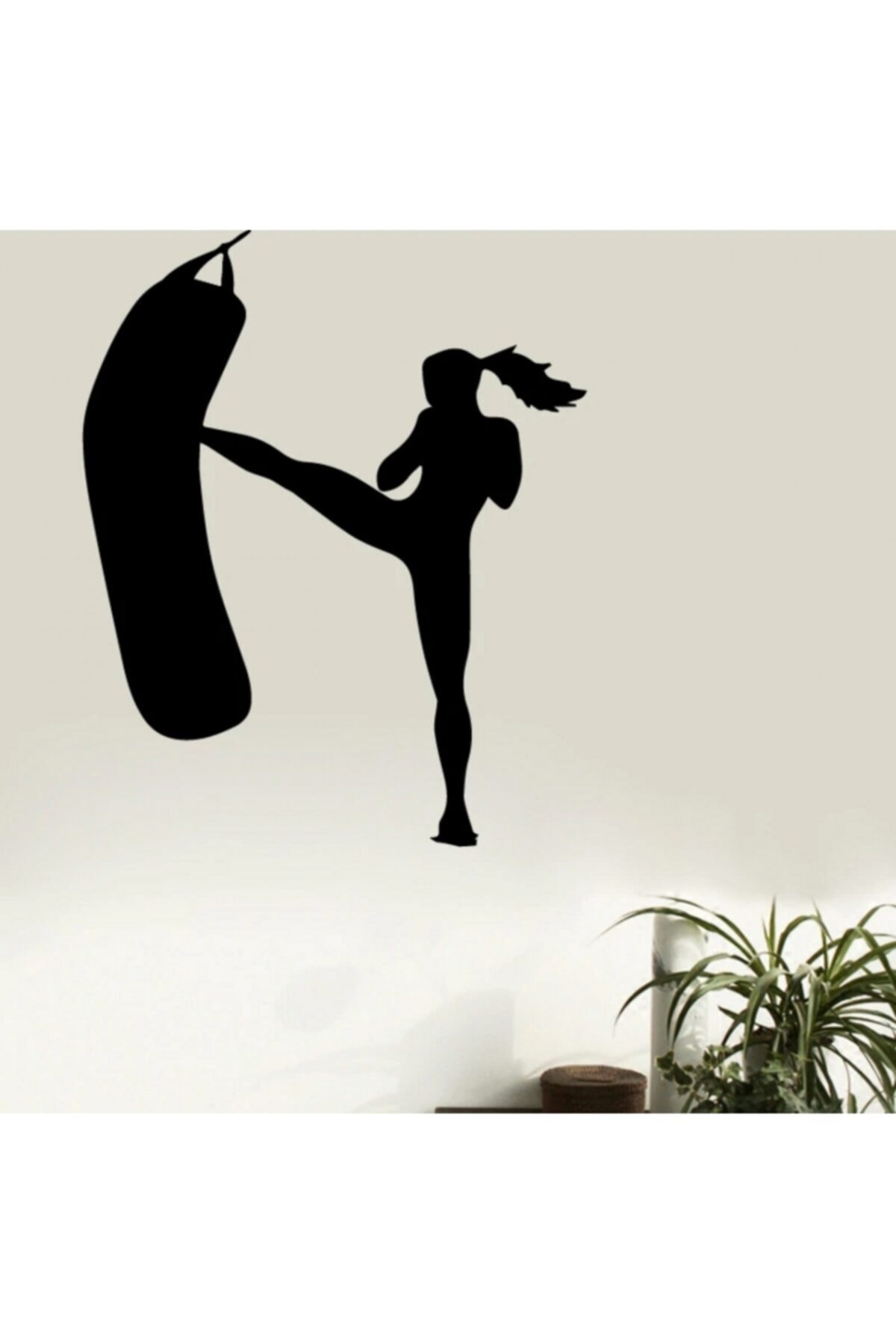 Modatools Kick Boks Salonu Dekorasyonu Için Dekoratif Sticker Çıkartma
