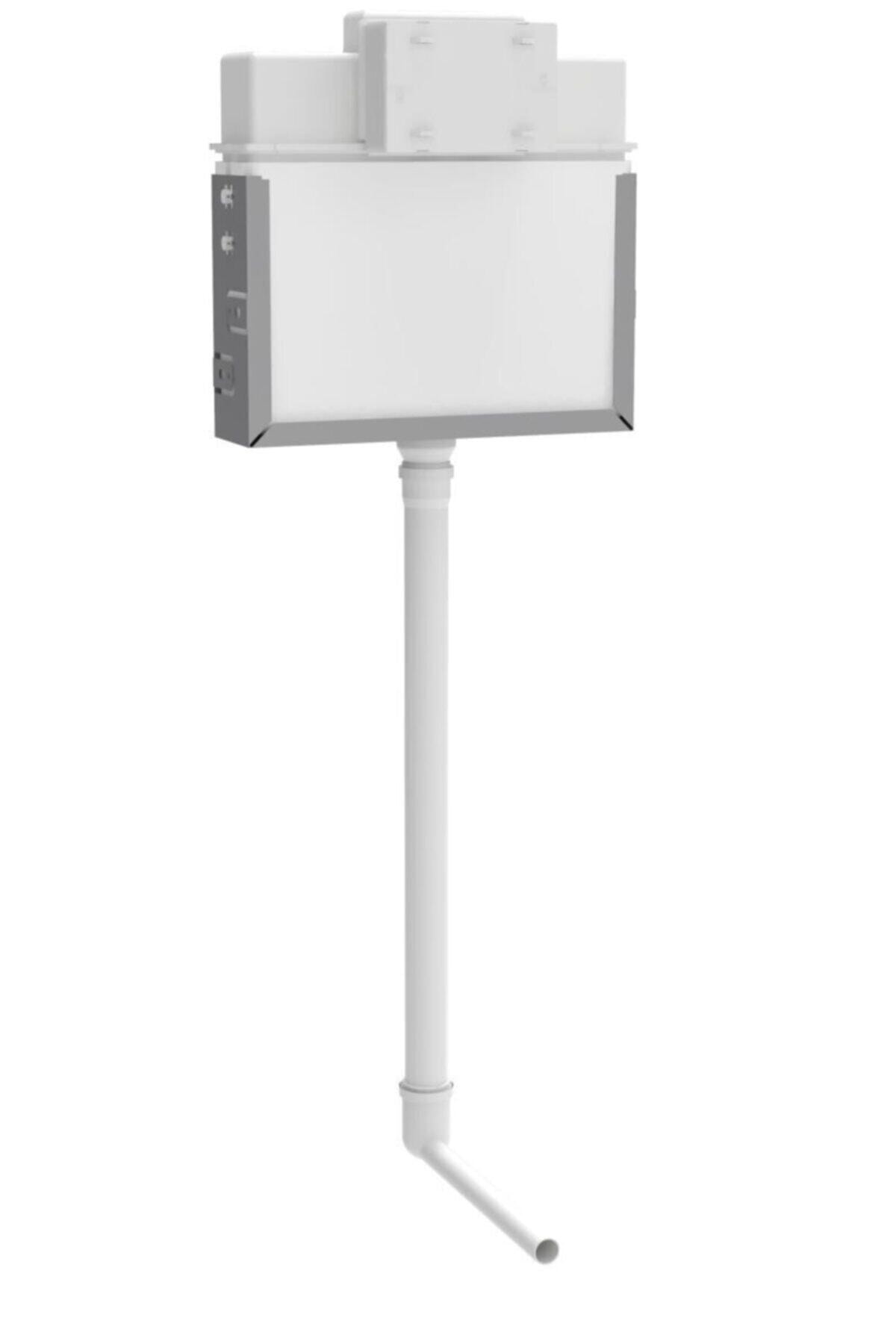 Visam Norm 120 Iki Kademeli Gömme Rezervuar Hela Taşları Için