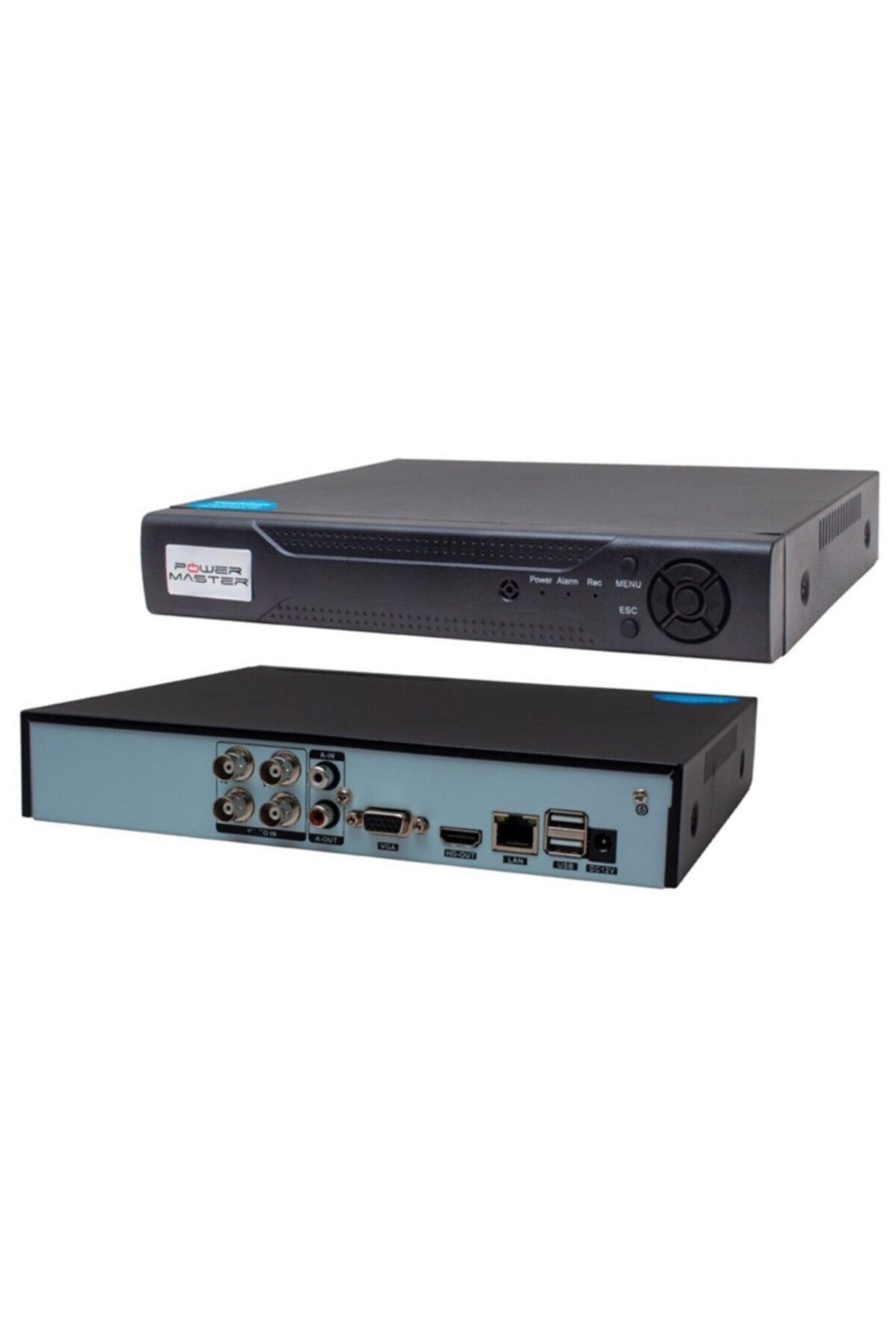 Powermaster Pm-12180 1080n H265 4 Kanal Dvr/xvr Kayıt Cihazı Xmeye Video Çıkışlı