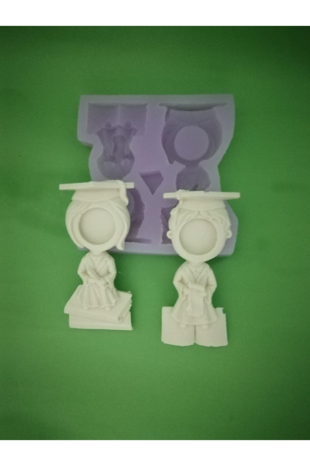 AnkaHobiMarket Mezuniyet Magnet Silikon Kalıp