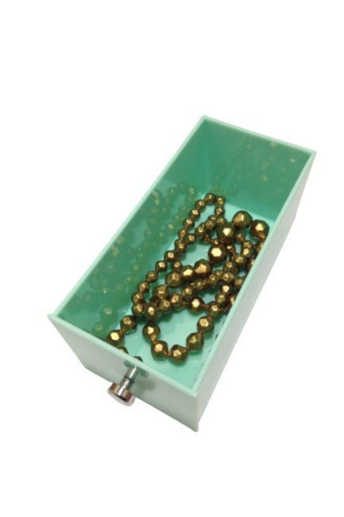 Bosphorus Çekmece Içi Kozmetik Ve Takı Düzenleyici Yeşil 16x7x7cm