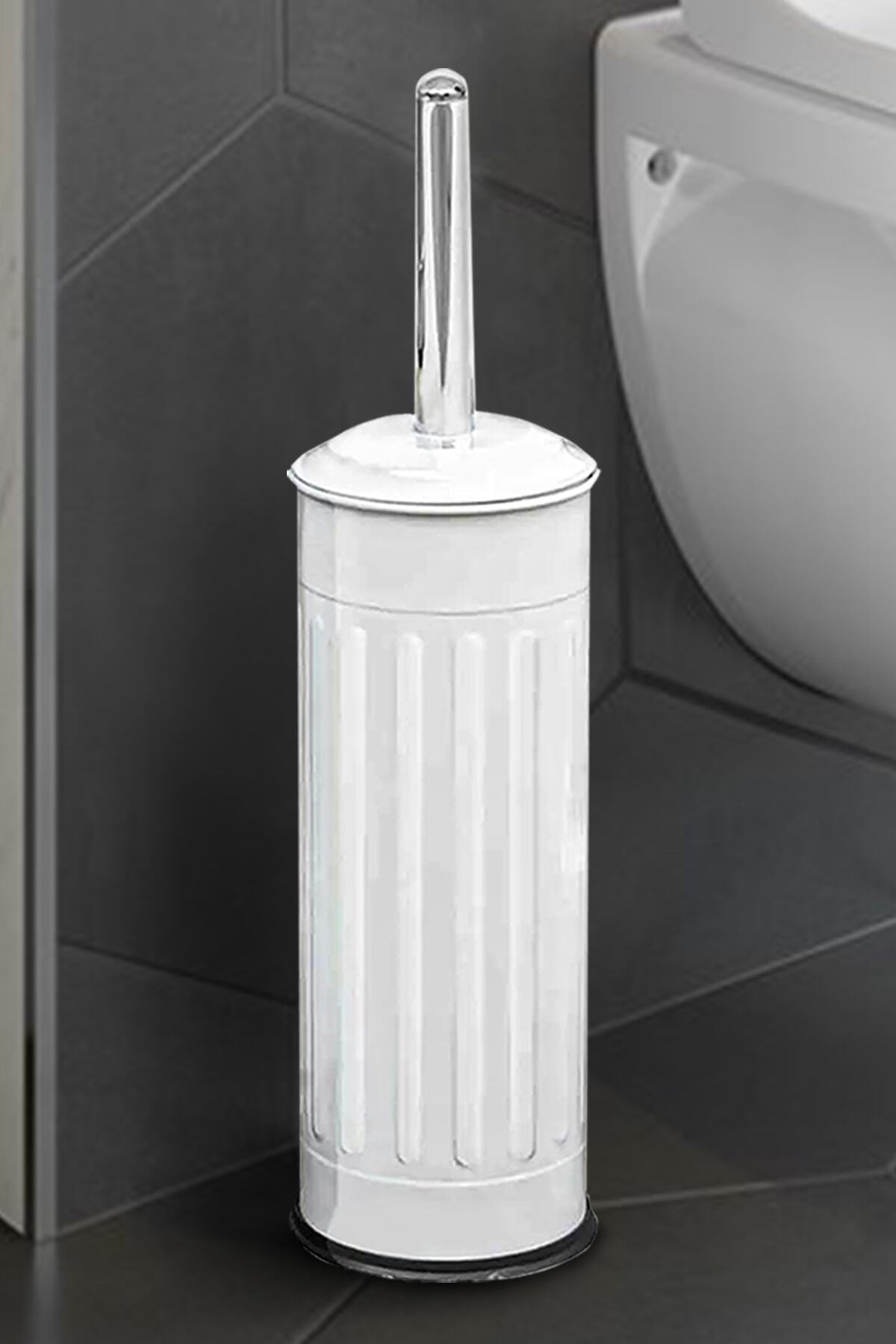 Porsima 4200b Vintage Tuvalet Wc Fırçası Beyaz