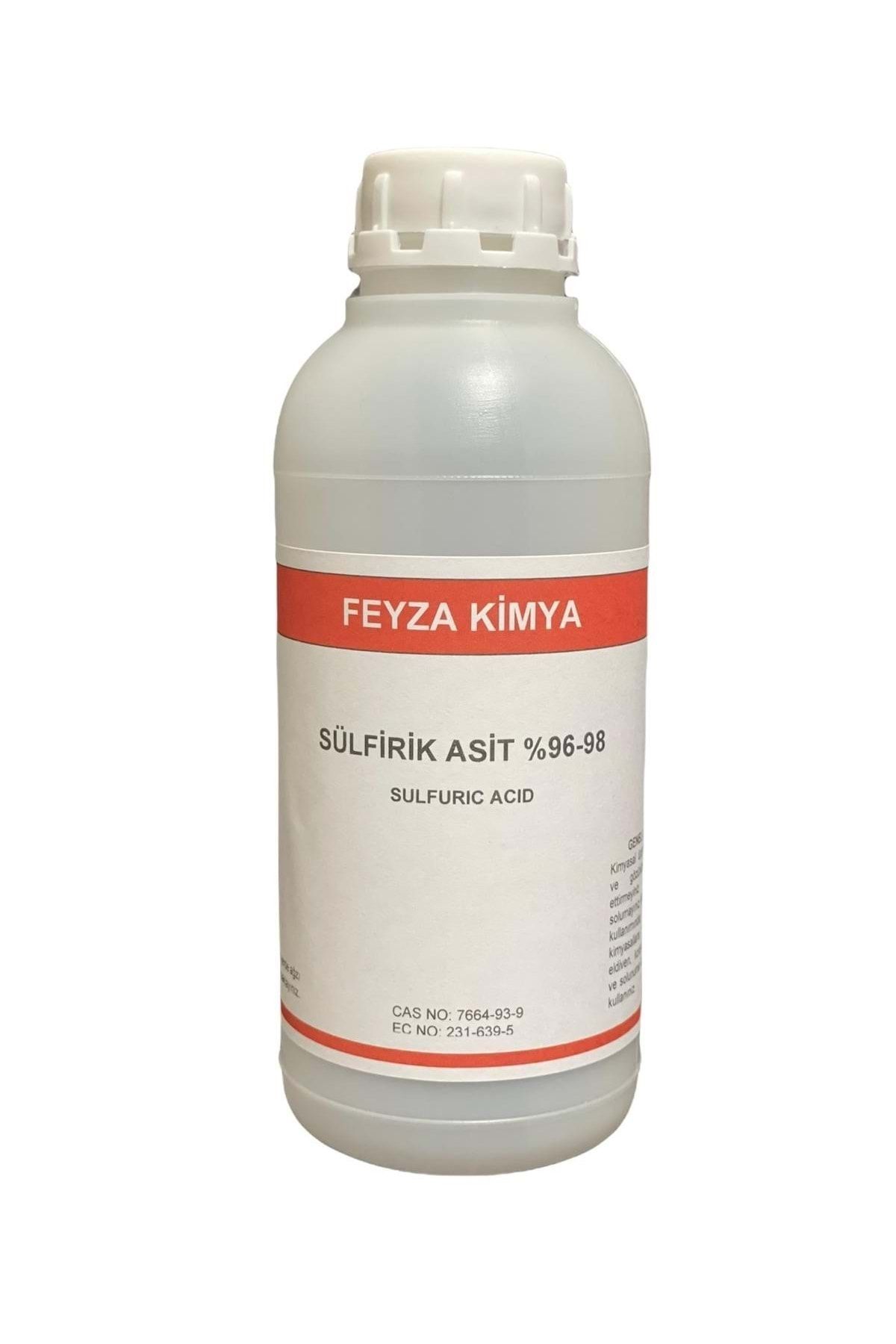 Feyza Kimya Sülfürik Asit %96-98 (500 ML)
